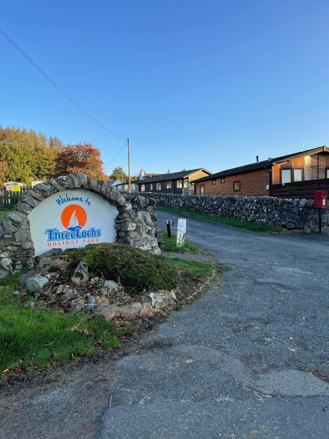Caravan Rabbit House No 81 At Three Lochs Holiday Park Newton Stewart Exterior photo